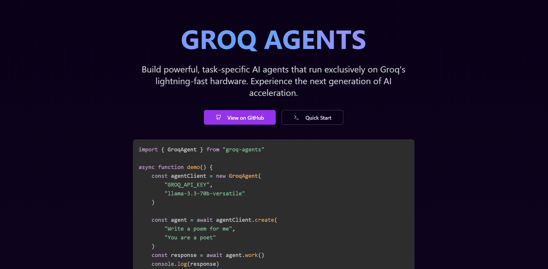 Groq Agents